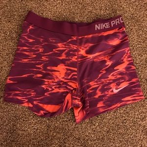 Multicolored Nike free run spandex